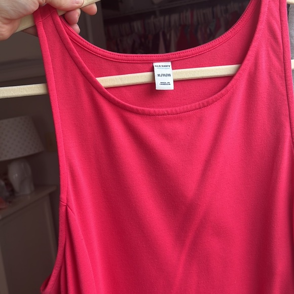 Coral old navy skater dress XL - Picture 2 of 4
